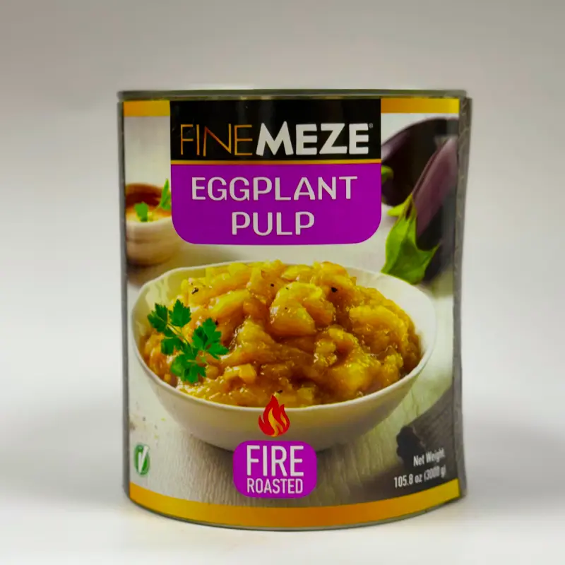 Fine Meze Eggplant Pulp 3000G x 6
