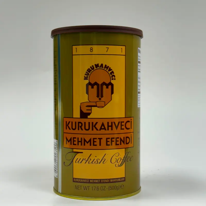 Mehmet Efendi Turkish Coffee 17.6OZ (500G) x 6